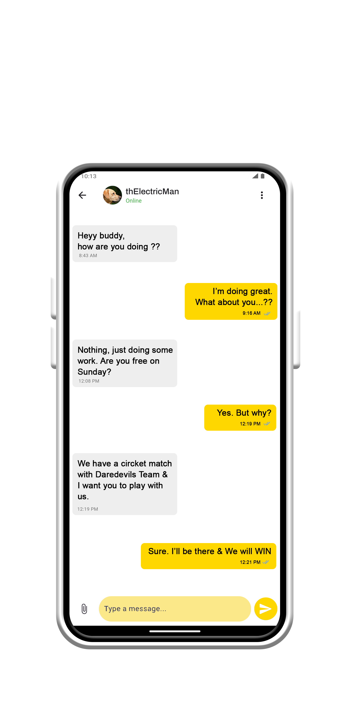 Chat Anytime